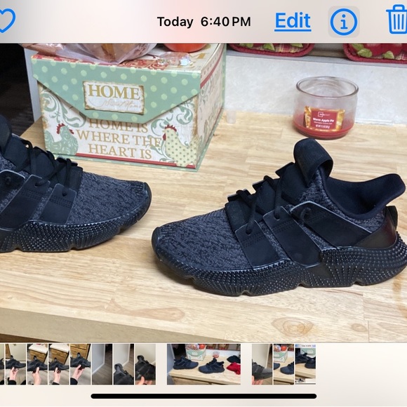 Adidas Triple Black prohere5 won but still very new and well taken care of. - Picture 3 of 4